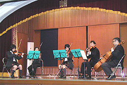 音楽部による演奏その1
